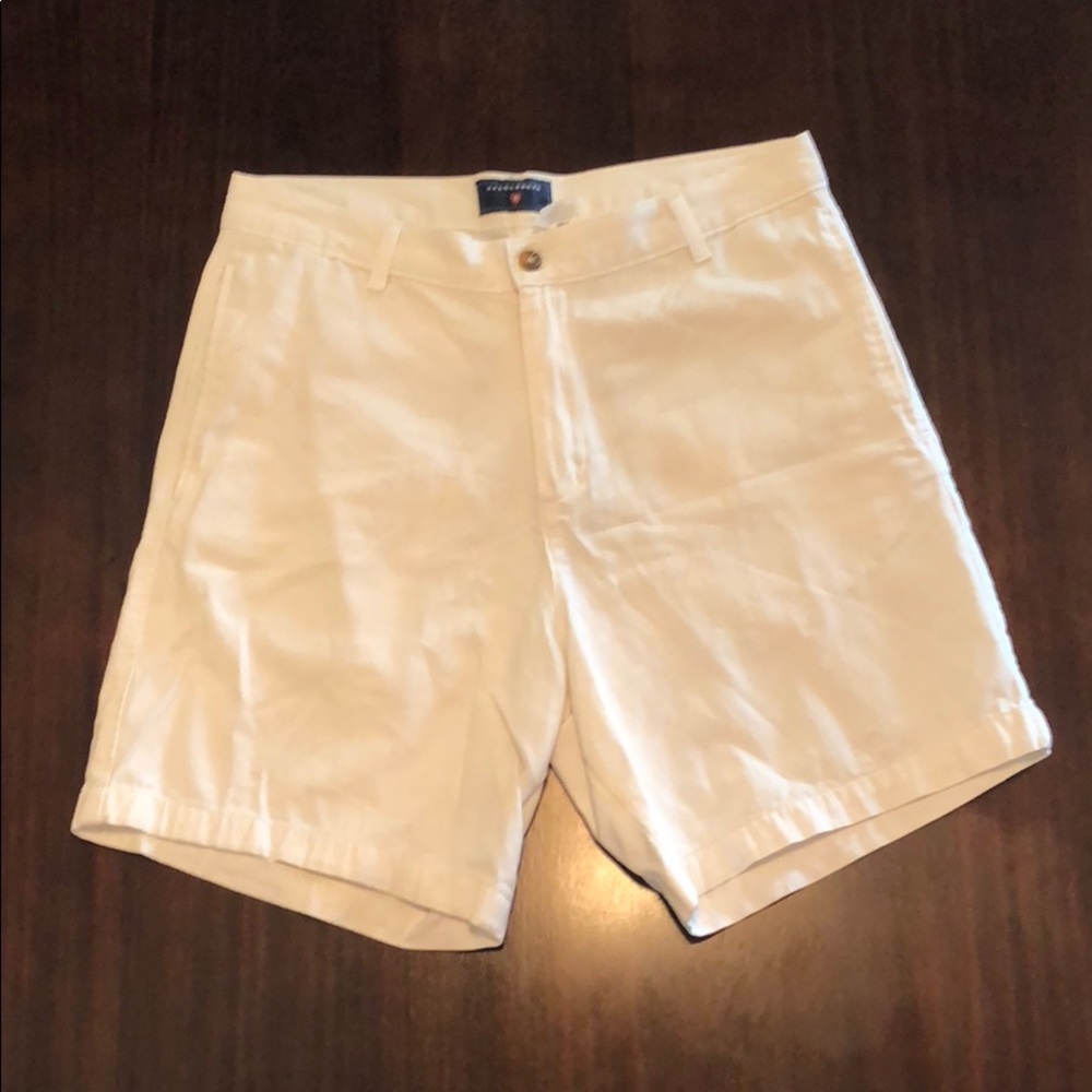 White saddlebred shorts